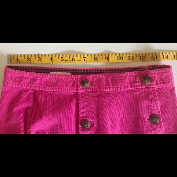 Vineyard Vines Corduroy Sailor Skirt Size 0 Pink - Picture 7 of 8